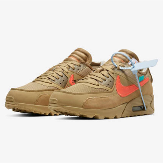 OFF-WHITE - NIKE off white air max 90 デザートオレ 27cmの通販 by ...