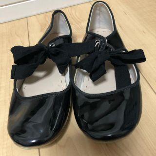 ザラキッズ(ZARA KIDS)のZARA GIRLS 32 リボンシューズ 値下げ(フォーマルシューズ)