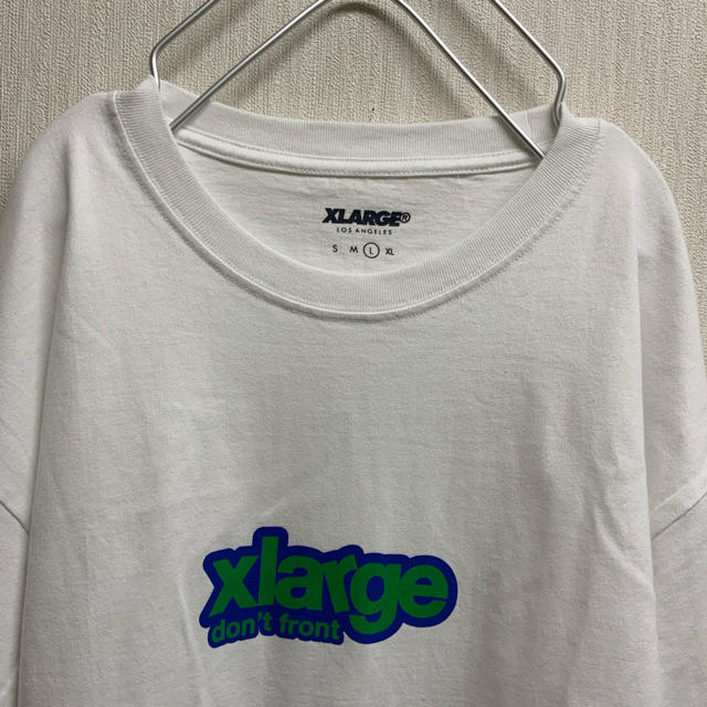 XLARGE(エクストララージ)の【 XLARGE 】フロントロゴ プリント ロング Tシャツ  メンズのトップス(Tシャツ/カットソー(七分/長袖))の商品写真