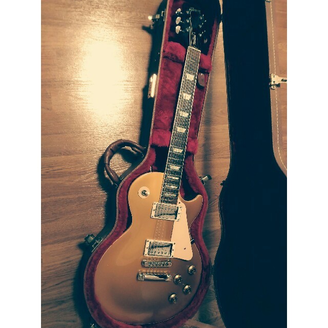 エレキギター Gibson Les paul standard gold top