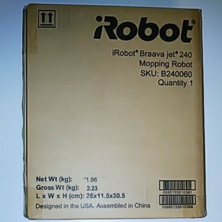 アイロボット(iRobot)の新品  iRobot Braava  ブラーバジェット 240(掃除機)