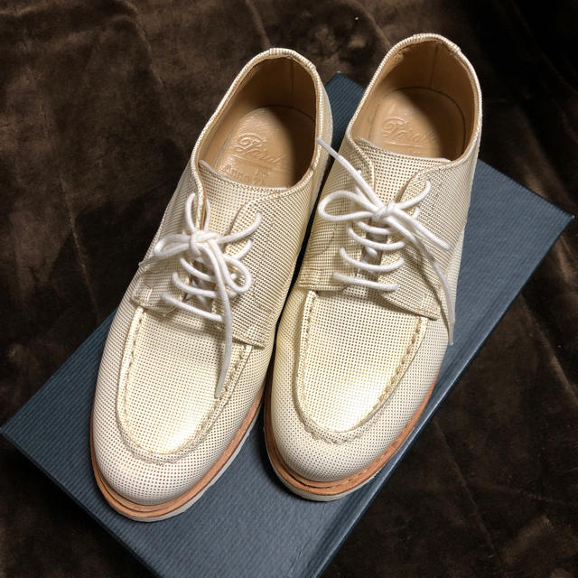 Paraboot(パラブーツ)のParaboot × Anne Thomas シャンボード 美品お値下げ レディースの靴/シューズ(ローファー/革靴)の商品写真