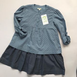 ザラ(ZARA)の新品タグ付 6才/114cm フランス vertbaudet ワンピース(ワンピース)