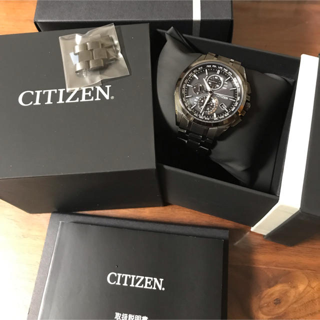 CITIZEN  ATTESA AT8044-56E ワールドタイム電波時計