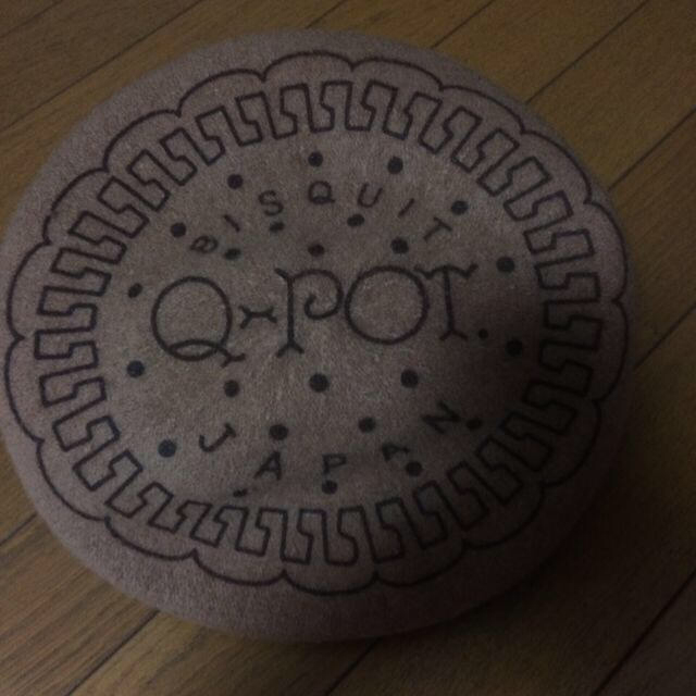 Q-pot.(キューポット)のビスケットベレー帽♡新品♡ レディースの帽子(ハンチング/ベレー帽)の商品写真