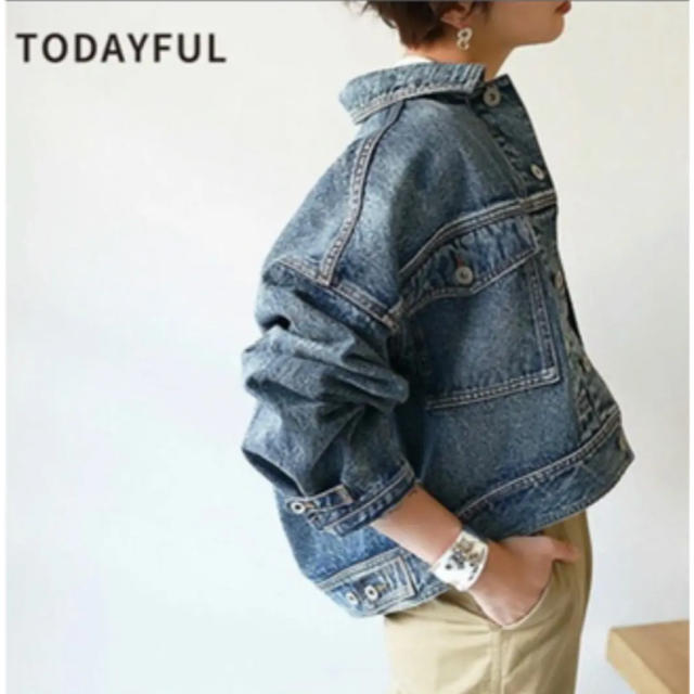 TODAYFUL(トゥデイフル)のトゥデイフル  今期即完売 Gジャン レディースのジャケット/アウター(Gジャン/デニムジャケット)の商品写真