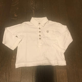 エーキャンビー(A CAN B)の白 ポロシャツ(シャツ/カットソー)