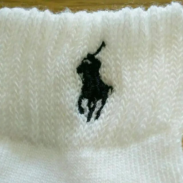 Ralph Lauren(ラルフローレン)の新品・未使用☆ラルフローレン♡ベビーキッズソックス 14～16 キッズ/ベビー/マタニティのこども用ファッション小物(靴下/タイツ)の商品写真