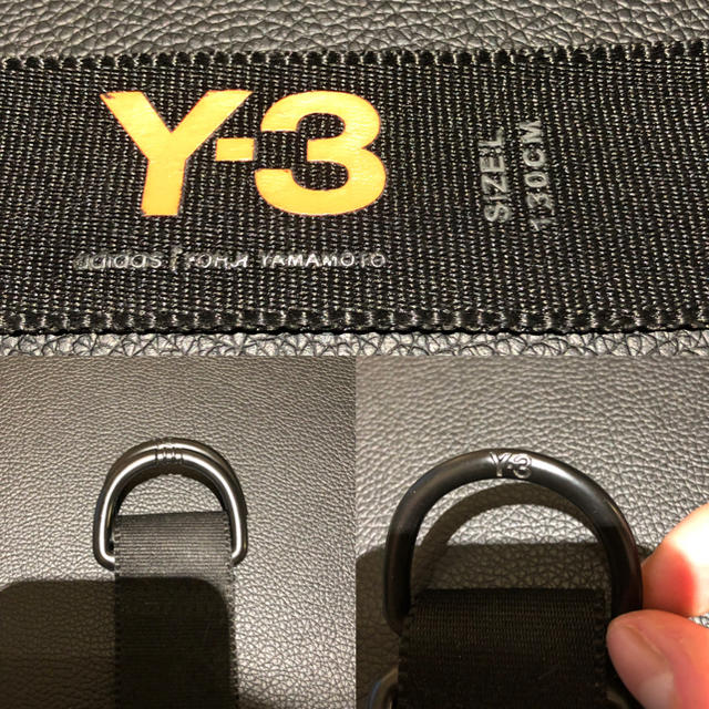 Y-3(ワイスリー)のY-3  LOGO BELT ワイスリー ロゴベルト ロングベルト 130cm メンズのファッション小物(ベルト)の商品写真