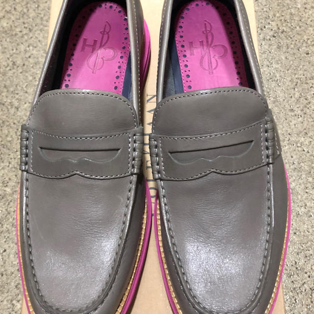 Cole Haan(コールハーン)の② コールハーン ルナグランドペニー ローファー US10 28cm G/P メンズの靴/シューズ(スリッポン/モカシン)の商品写真