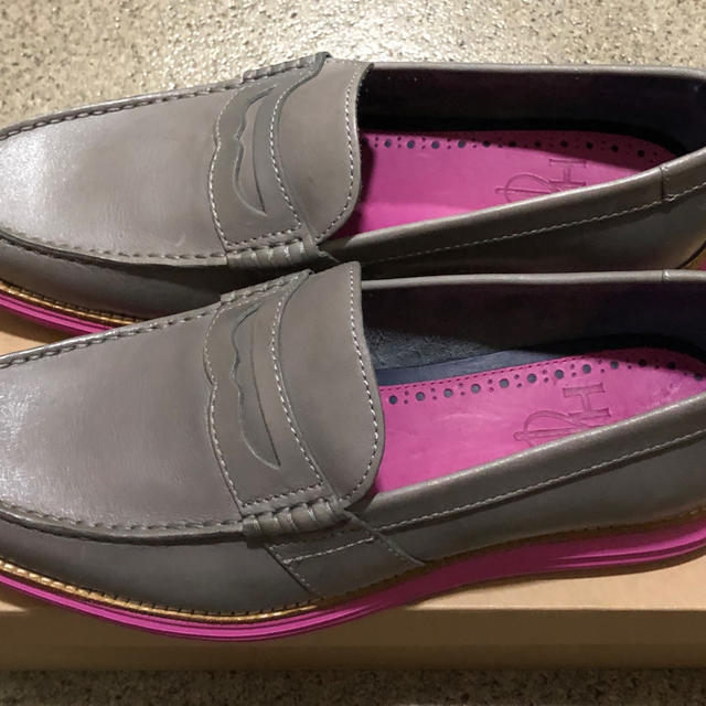 Cole Haan(コールハーン)の② コールハーン ルナグランドペニー ローファー US10 28cm G/P メンズの靴/シューズ(スリッポン/モカシン)の商品写真