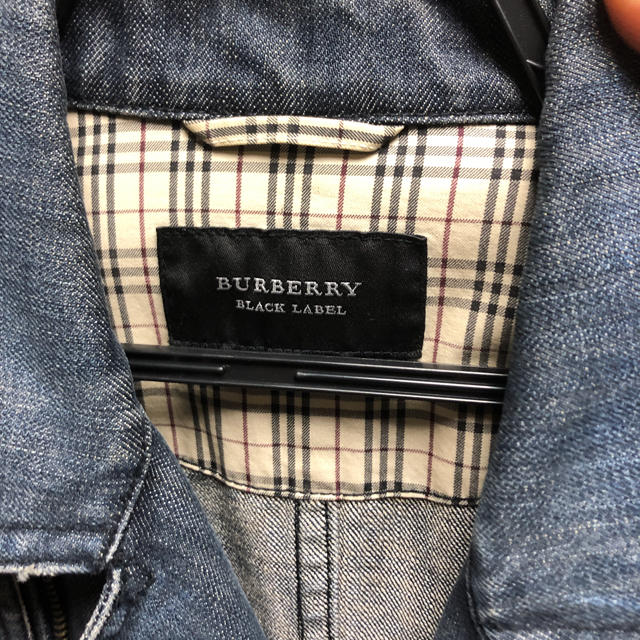 BURBERRY BLACK LABEL(バーバリーブラックレーベル)のバーバリーデニムジャケット メンズのジャケット/アウター(Gジャン/デニムジャケット)の商品写真