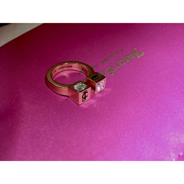 Juicy Couture(ジューシークチュール)のjuicy coutureリング 12号 新品 保存袋付き レディースのアクセサリー(リング(指輪))の商品写真