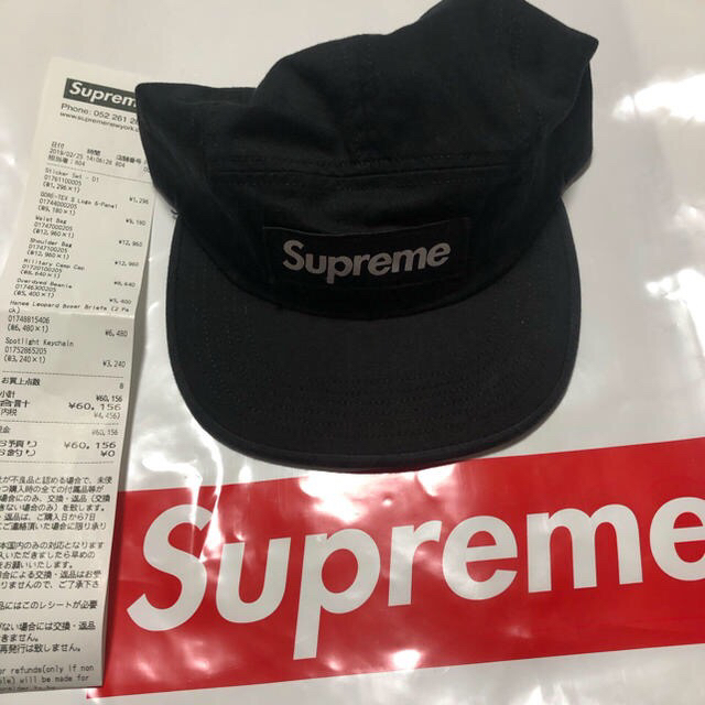 帽子supremeキャンプキャップ