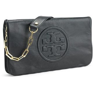 トリーバーチ(Tory Burch)のトリーバーチ Tory Burch ボンベ レバ レザー ショルダークラッチ(クラッチバッグ)