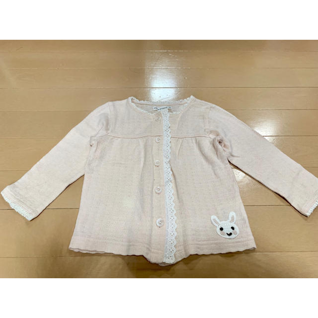 coeur a coeur(クーラクール)のキムラタン クーラクール カーディガン  キッズ/ベビー/マタニティのキッズ服女の子用(90cm~)(カーディガン)の商品写真