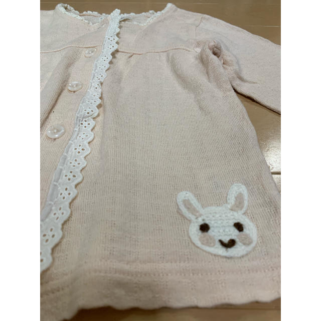 coeur a coeur(クーラクール)のキムラタン クーラクール カーディガン  キッズ/ベビー/マタニティのキッズ服女の子用(90cm~)(カーディガン)の商品写真