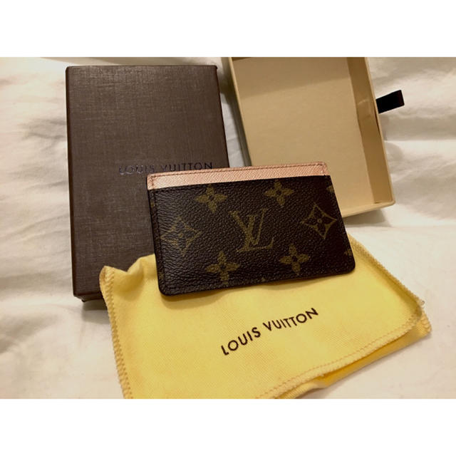 LOUIS VUITTON - カードケース モノグラム ルイヴィトン ピンク の通販 by quella.mo｜ルイヴィトンならラクマ