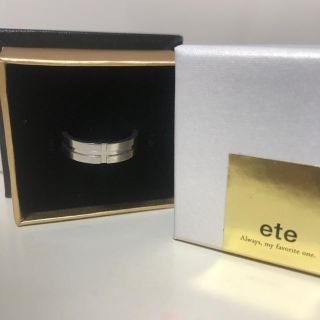 エテ(ete)のete ステンレスリング(リング(指輪))