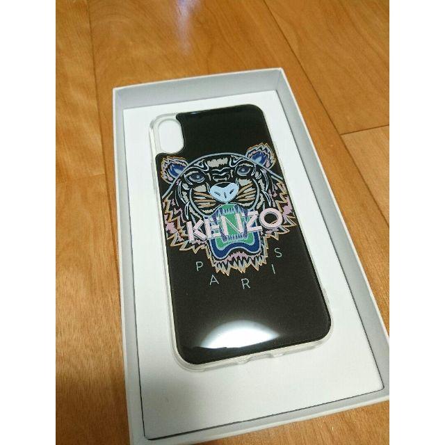 二個★新品正規品 【KENZO】iPhoneXS/Xケース　ブラック