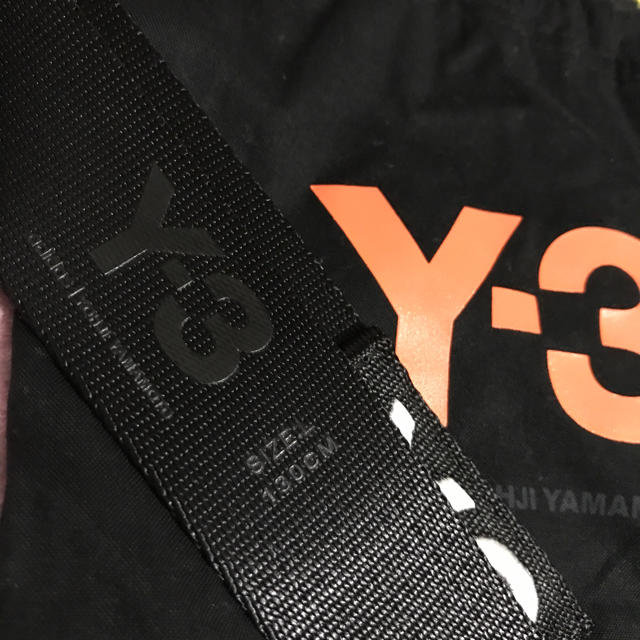 Y-3(ワイスリー)のY-3 ロングベルト 130cm L メンズのファッション小物(ベルト)の商品写真