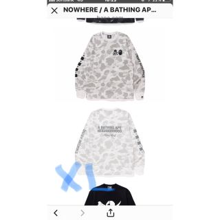 アベイシングエイプ(A BATHING APE)のA BATHING APE® x NEIGHBORHOOD®(Tシャツ/カットソー(七分/長袖))