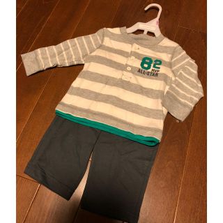 カーターズ(carter's)の新品☆カーターズ上下コーディネートセット７０cm(Ｔシャツ)