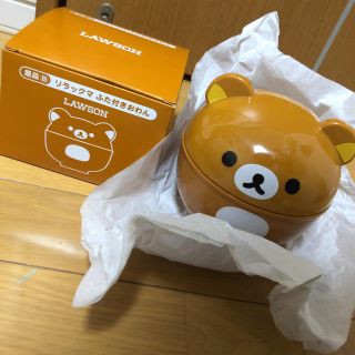 サンエックス(サンエックス)の即購入可能★新品 LAWSON リラックマ ふた付きおわん(ノベルティグッズ)