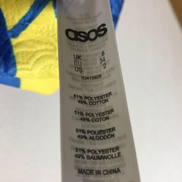 asos(エイソス)のrima様専用エイソス ASOS フラワーフレアワンピース レディースのワンピース(ひざ丈ワンピース)の商品写真