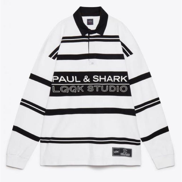 メンズ定価以下 LQQK STUDIO PAUL&SHARK  RUGBY SHIRT