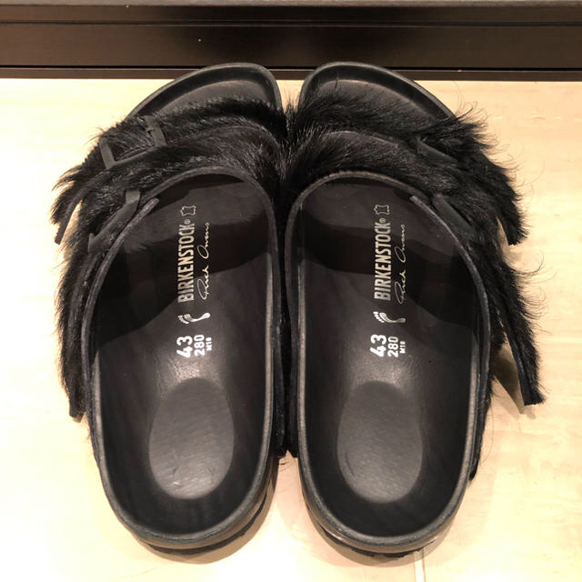 Rick Owens(リックオウエンス)のRick Owens×BIRKENSTOCK  ARIZONA メンズの靴/シューズ(サンダル)の商品写真