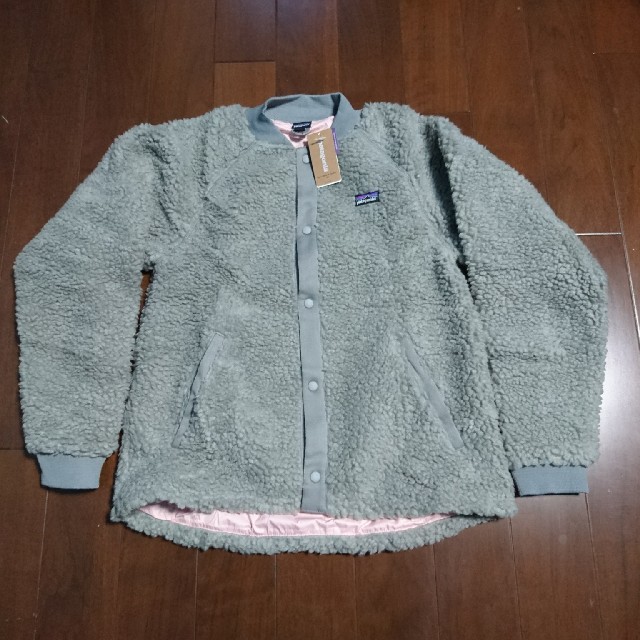 安全安全毛足フワフワ❣️新品L パタゴニア ガールズ・レトロX・ボマー