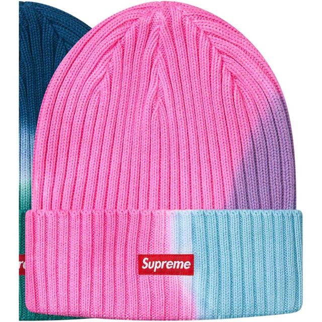 Supreme Overdyed Beanie ピンク