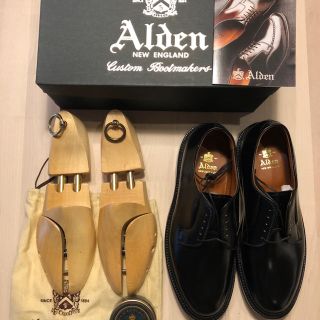 オールデン(Alden)の新品 オールデン 9901  黒色 サイズ6.5E(ドレス/ビジネス)