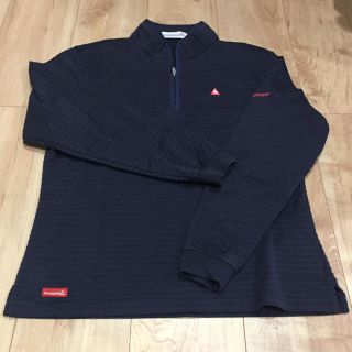 ルコックスポルティフ(le coq sportif)のルコック ハーフジップ長袖ボーダーシャツ(Tシャツ(長袖/七分))