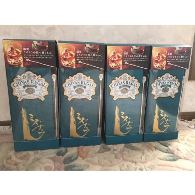 【特典付】シーバスリーガル ミズナラ4本セット/700ml
