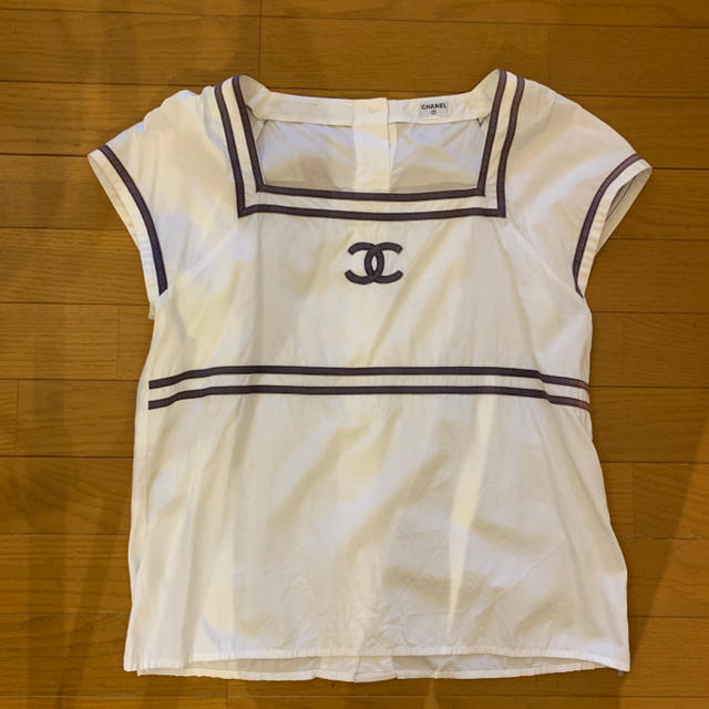 CHANEL シャネル ヴィンテージ セーラーシャツ ブラウス - シャツ