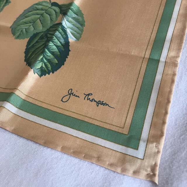 Jim Thompson(ジムトンプソン)のJim Thompson ジムトンプソン シルク スカーフ ハンカチ レディースのファッション小物(バンダナ/スカーフ)の商品写真