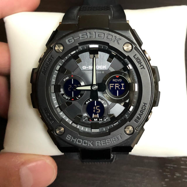 G-SHOCK GST W100G オールブラックのサムネイル