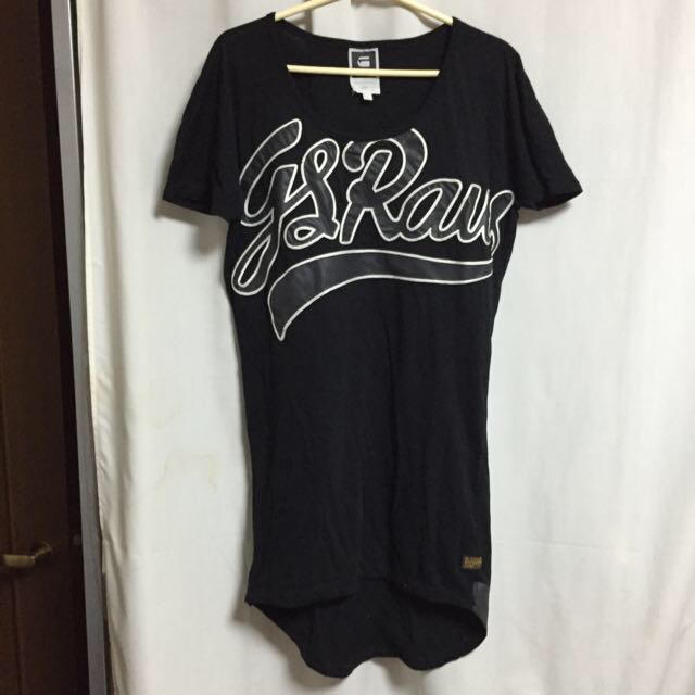 DIESEL(ディーゼル)のジースターTシャツチュニック レディースのトップス(Tシャツ(半袖/袖なし))の商品写真
