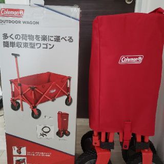 コールマン(Coleman)の新品未使用！コールマン　アウトドアワゴン　ワゴンカート(その他)