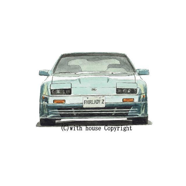 NC-774 300ZX Z31/ZR-Ⅱ限定版画 直筆サイン額装●作家平右ヱ門 2