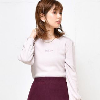 ナチュラルクチュール(natural couture)のnatural couture 長袖カットソー ＊ 未使用タグ付き(カットソー(長袖/七分))