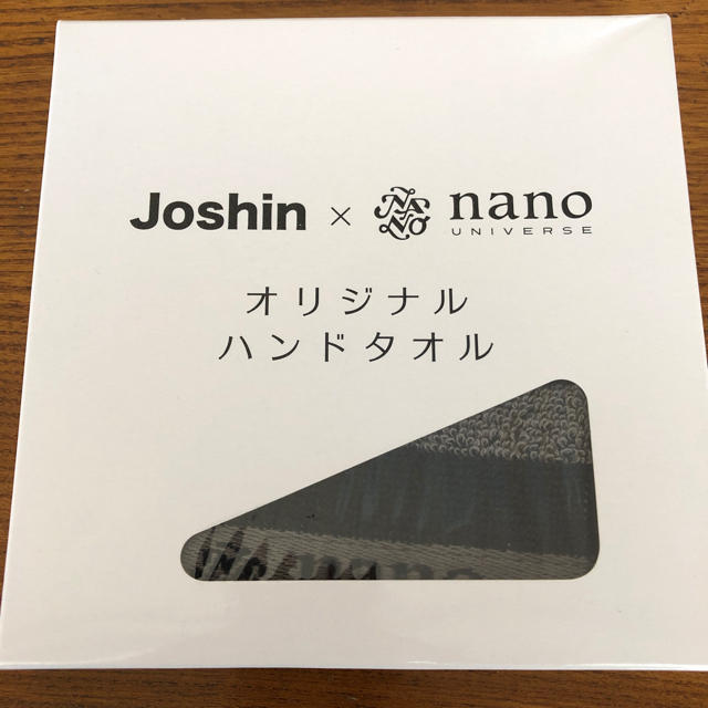 nano・universe(ナノユニバース)のJoshin ナノユニバース ハンドタオル 新品 レディースのファッション小物(ハンカチ)の商品写真