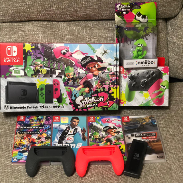 任天堂Switch スプラトゥーン2同梱版  その他セット