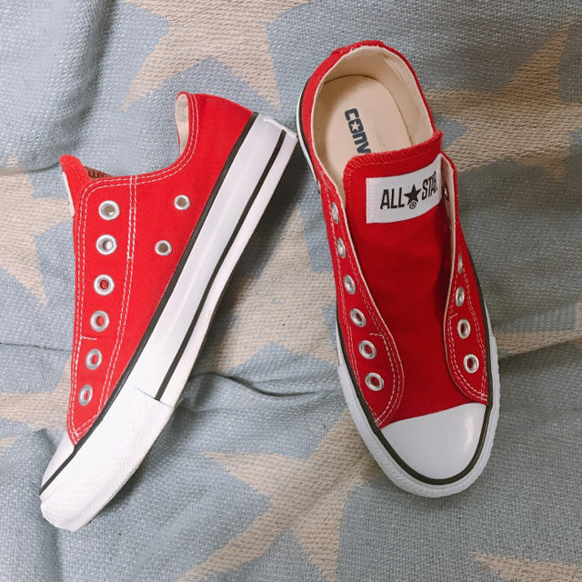 Converse ローカット 赤 24 0 紐なし スリッポンの通販 By 送料込み コンバースならラクマ Converse ローカット 赤 24 0 紐なし スリッポンの通販 By 送料込み コンバースならラクマ