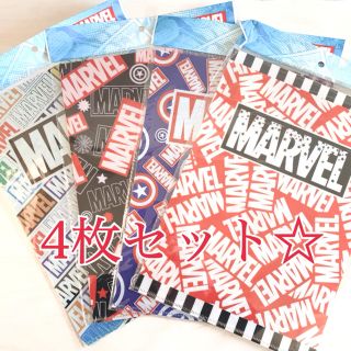 マーベル(MARVEL)の[新品未開封]MARVEL クリアファイル 4枚セット(クリアファイル)