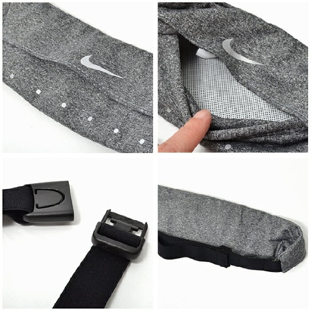 NIKE(ナイキ)の新品 NIKE EXPANDABLE WAIST BAG GRAY レディースのバッグ(ボディバッグ/ウエストポーチ)の商品写真