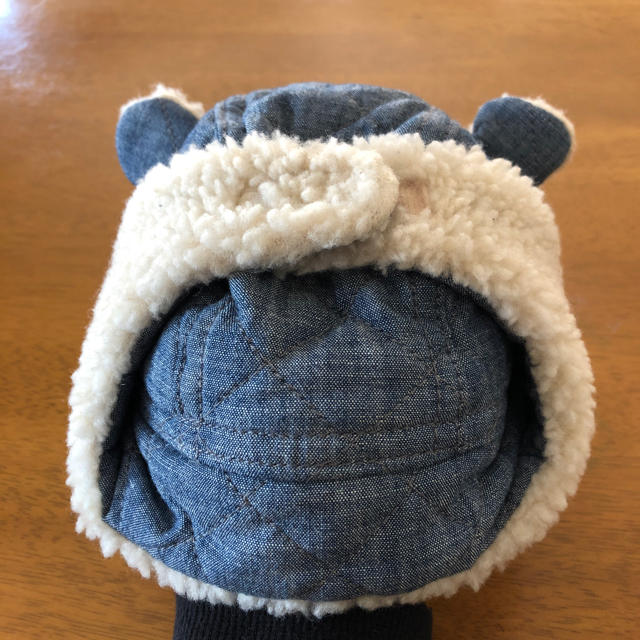 babyGAP(ベビーギャップ)のbabyGAP クマ耳 フライトキャップ キッズ/ベビー/マタニティのこども用ファッション小物(帽子)の商品写真