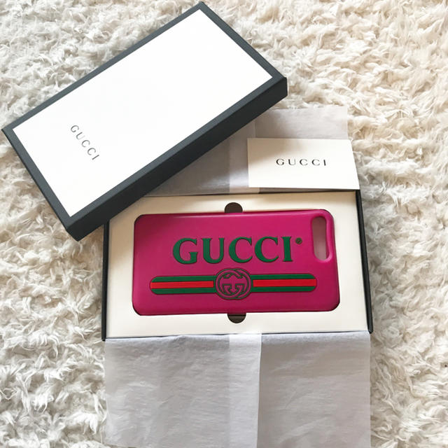 iphone プラン / Gucci - 正規品 グッチ ロゴプリント ラバー iphone7/8 プラスの通販 by Riiiiin's｜グッチならラクマ